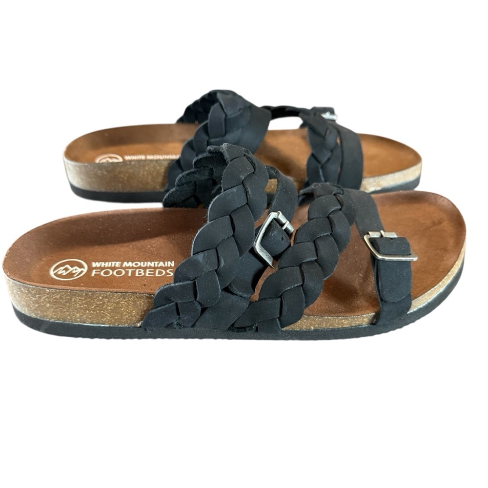White Mountain Women's Holland Footbed Sandals Size 11 - Picture 4 of 10